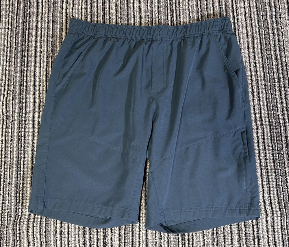 Men’s Gerry 4 Way Stretch Pull-On Trail Shorts Blue Size XL
